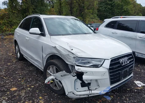 2017 Audi Q3 2.0T Premium from USA, damaged, VIN WA1JCCFS2HR007779